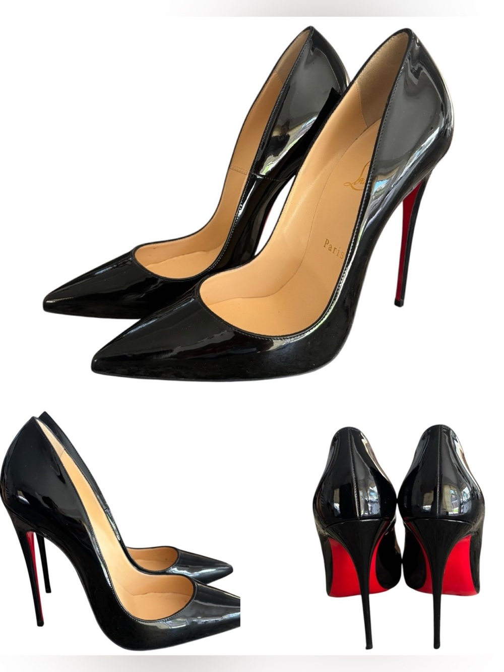 Christian Louboutin So Kate 120MM Patent Leather Pumps